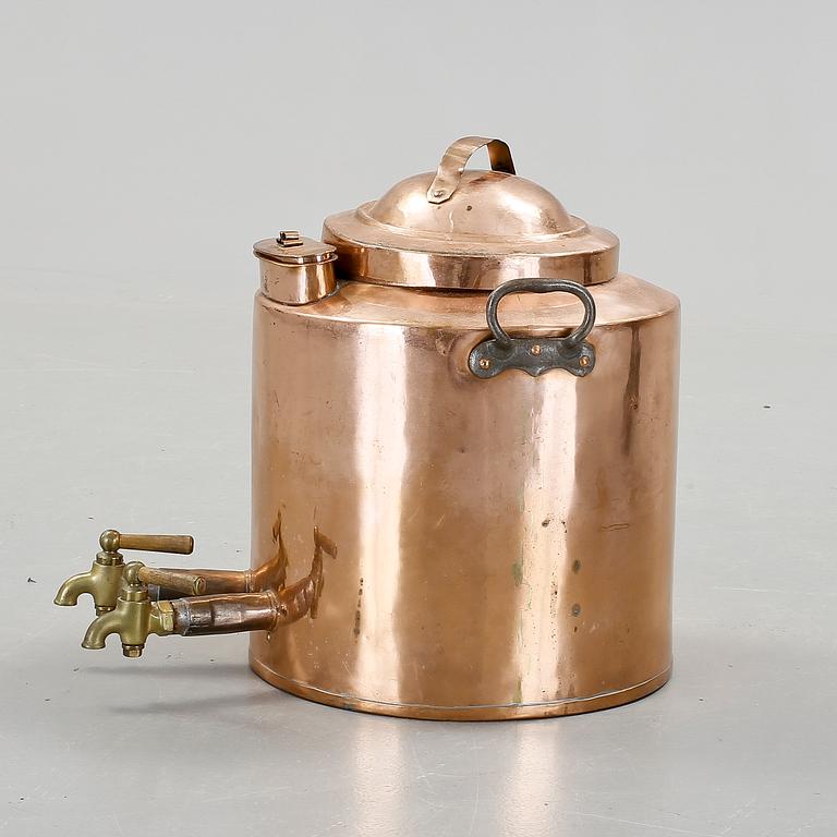 CISTERN, koppar, 1800-talets andra hälft.
