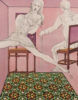 SALVADOR DALI, värilitografia, signeerattu ja numeroitu 61/160.