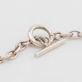 HENNING KOPPEL, silver, halsband för Georg Jensen, 1970-tal.