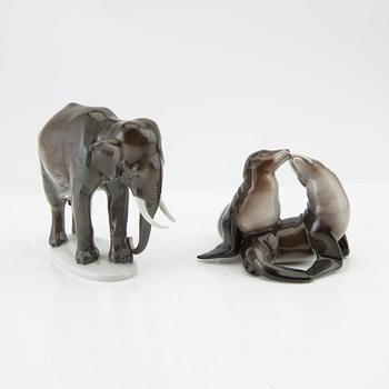 Figuriner 5 st Rosenthal Tyskland 1900-talets mitt porslin.