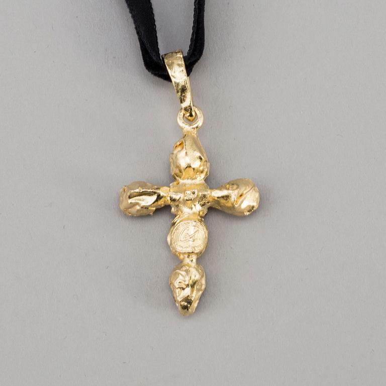 A Christian Lacroix constume jewely pendant.