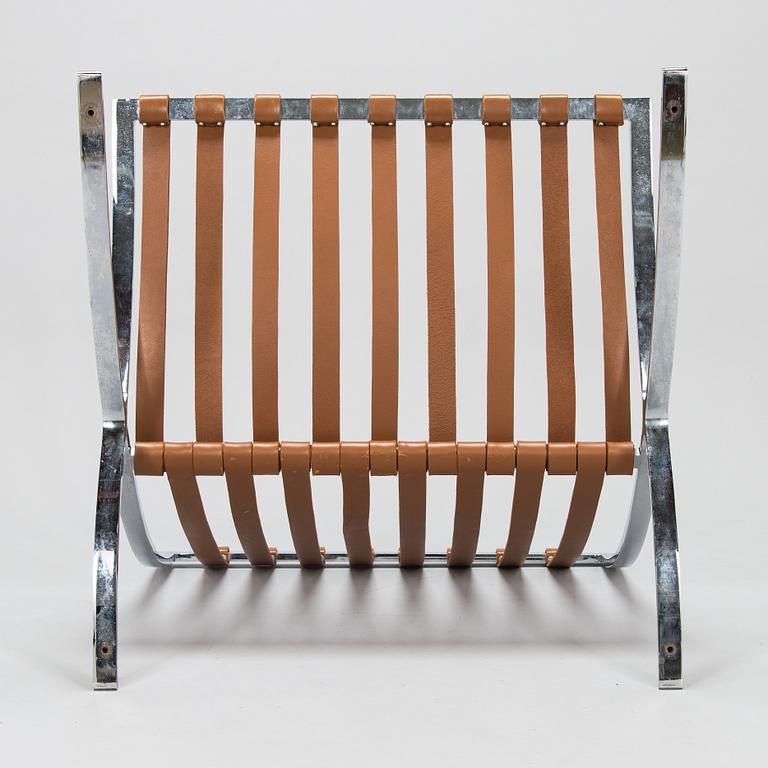 Ludwig Mies van der Rohe, fåtölj, "Barcelona".
