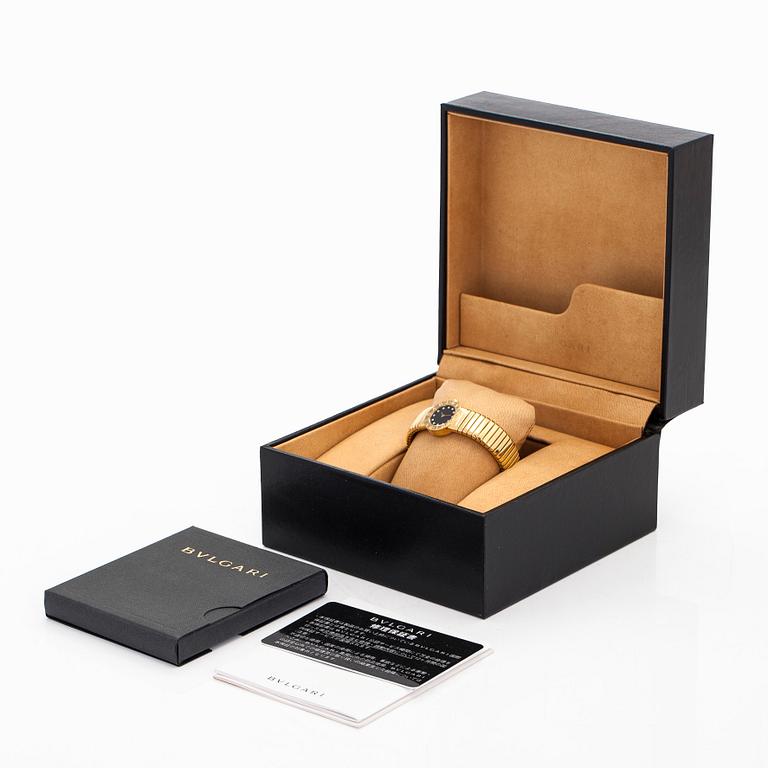 Bulgari, Tubogas, wristwatch, 19 mm.