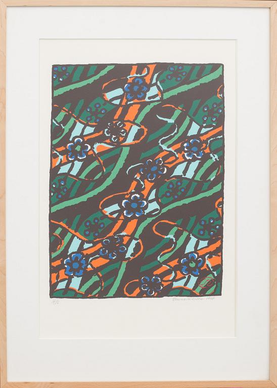 LENNART RODHE, colour serigraphe, signed and numbered H/C, dated 1998.