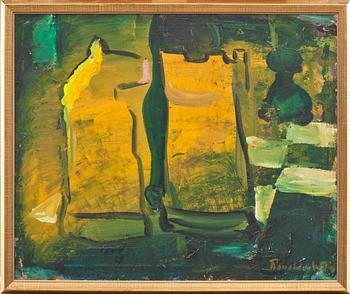 RONALD DE WOLFE, olja på duk. Signerad.