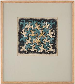 Maurits Cornelis Escher, ”Sun and moon”.