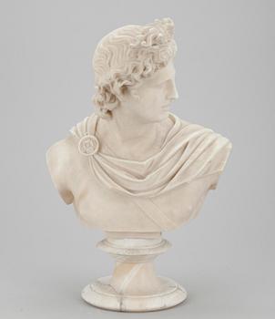 SKULPTUR, marmor, "Apollo di Belvedere", Italien.