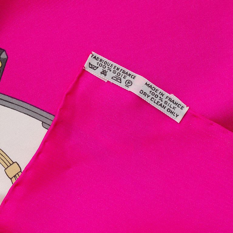 Hermès, scarf, "Springs".