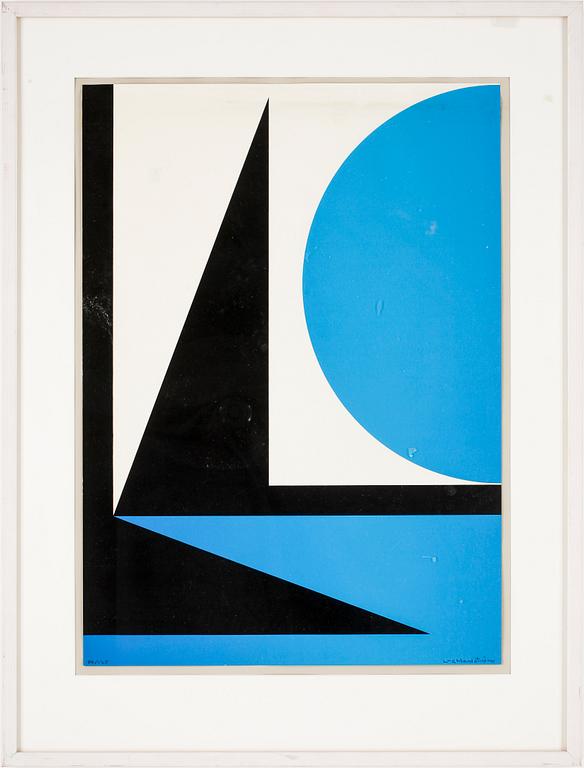 LARS GUNNAR NORDSTRÖM, seriegrafi, signerad, numrerad 94/125.