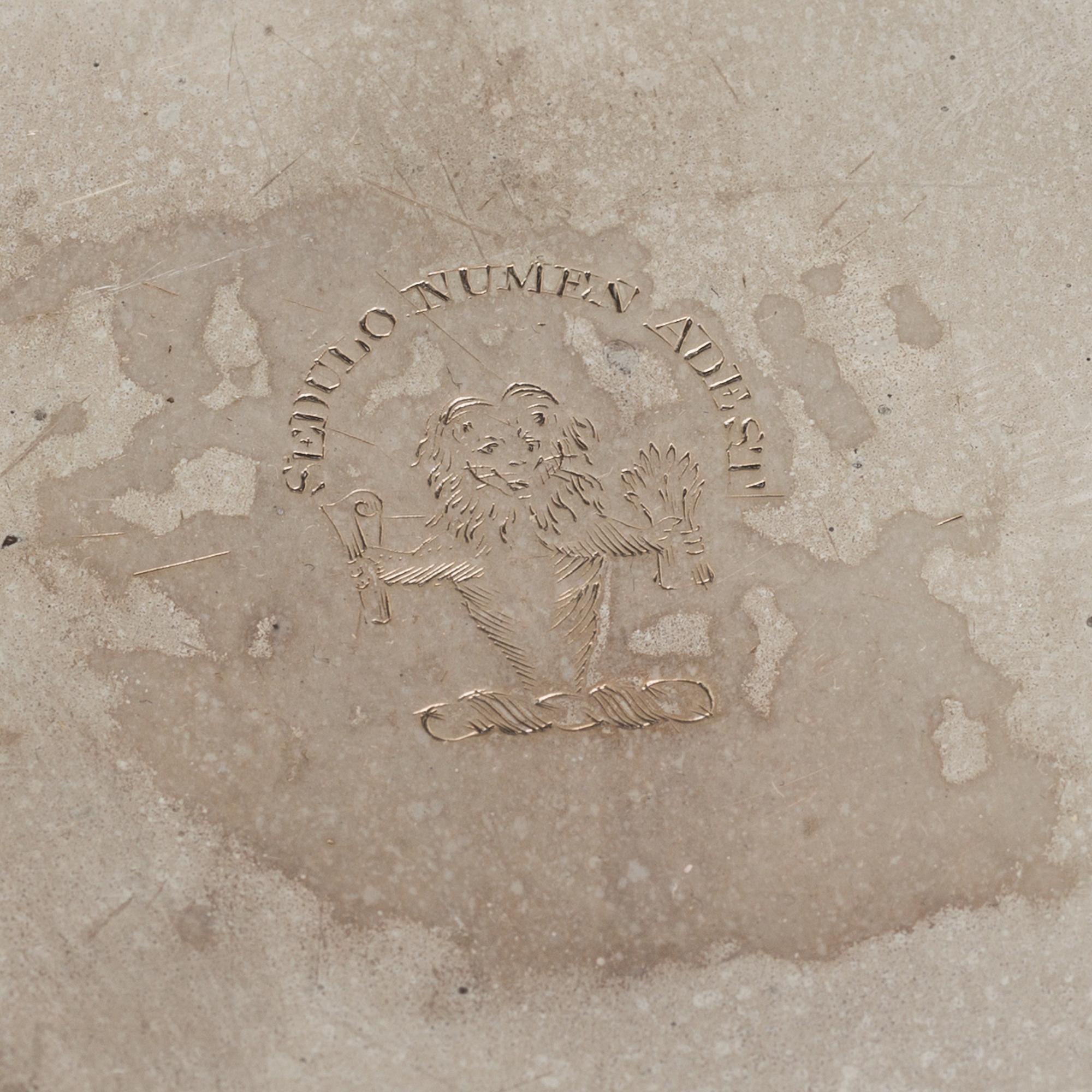 Richard Meach, konfektkorg, silver, London 1767.