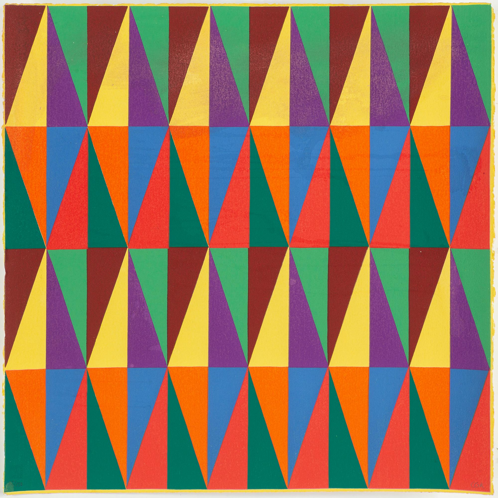 C GÖRAN KARLSSON, färgserigrafier, 2 st, signerade, 112/150, 137/150.