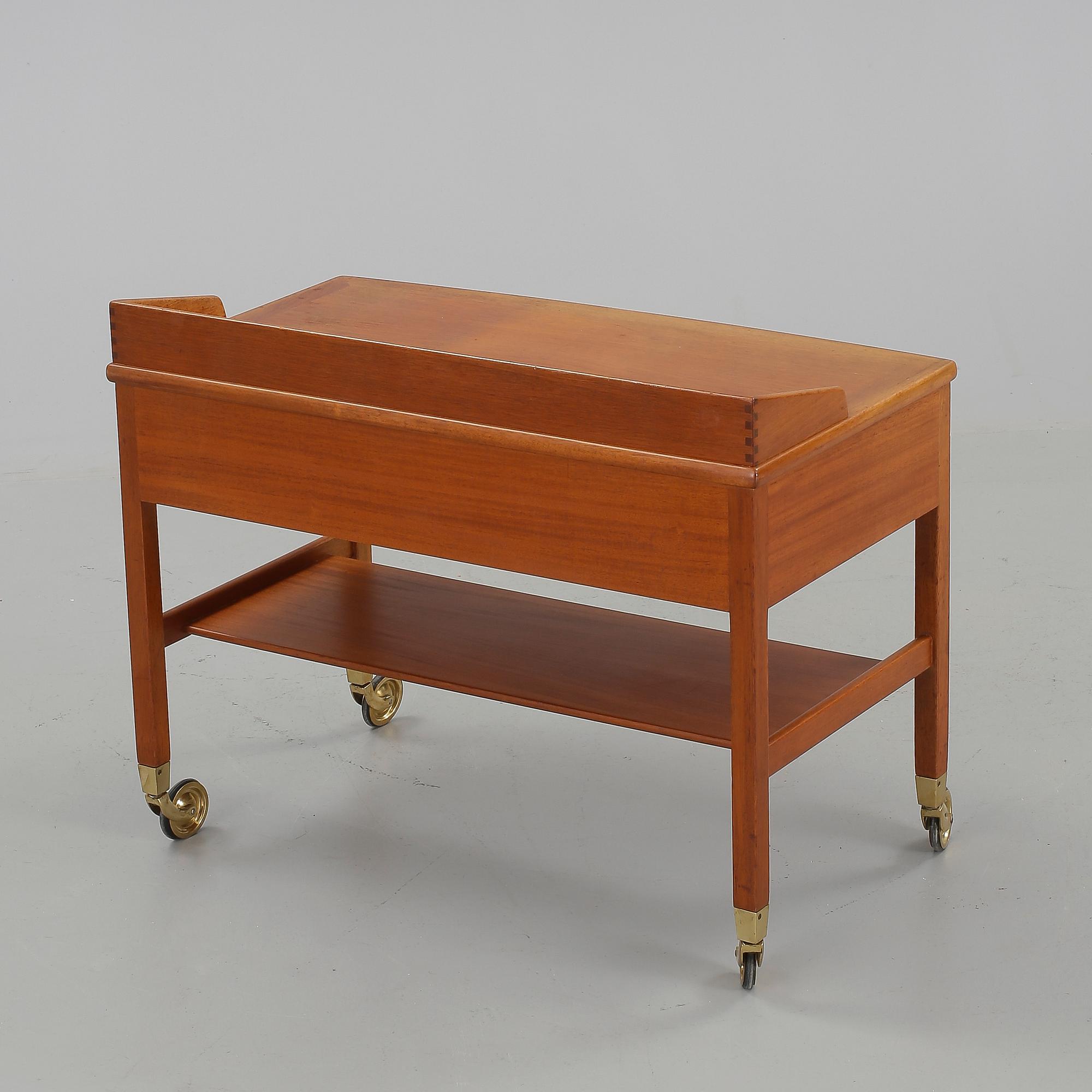 SERVERINGSVAGN, Kerstin Hörlin-Holmqvist, Triva-serien, NK:s verkstäder i Nyköping, 1960-tal.
