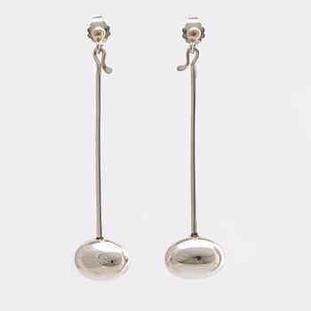 TORUN BULOW HUBE EARRINGS silver.