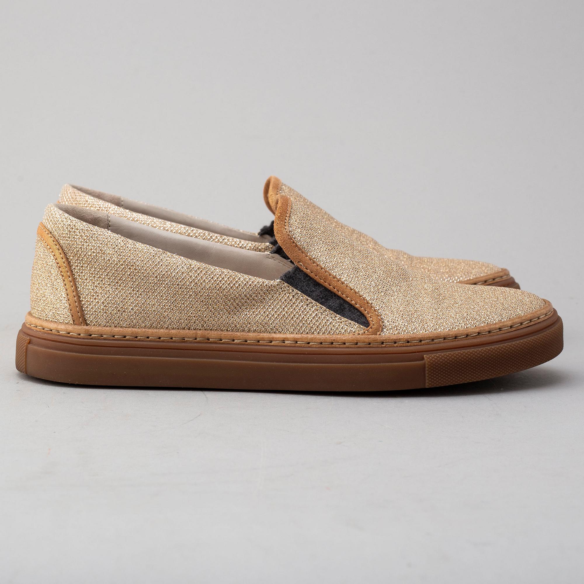 BRUNELLO CUCINELLI, skor, storlek 39½.