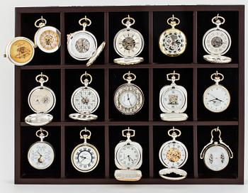 POCKET WATCHES, 15 pcs, "The Heritage Collection".