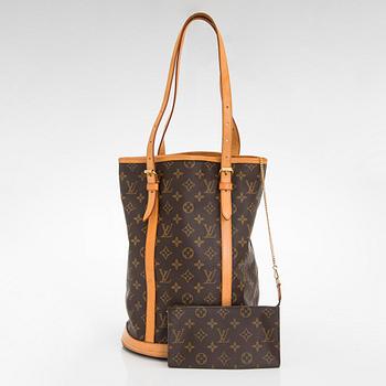 Louis Vuitton, a Monogram Canvas "Bucket" bag and pochette.