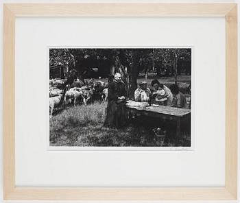 Edouard Boubat, photograph signed.