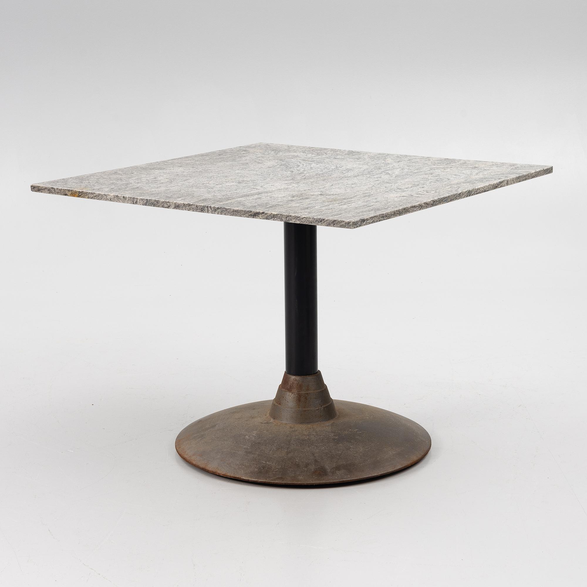 A contemporary table.
