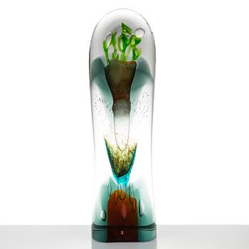 OIVA TOIKKA, a 'Latina III' glass sculpture, signed Oiva Toikka Iittala 2010, numbered 7/30.