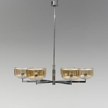 TAKLAMPA, 1900-talets andra hälft. Höjd ca 73 cm.