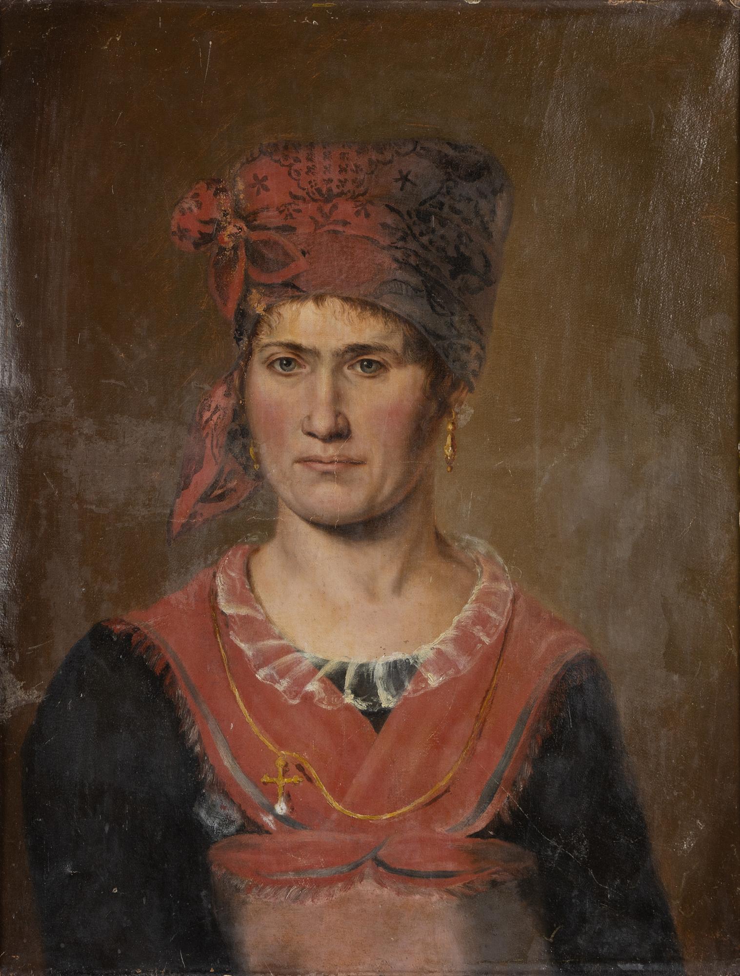 Okänd konstnär, 1800-tal, olja på duk.