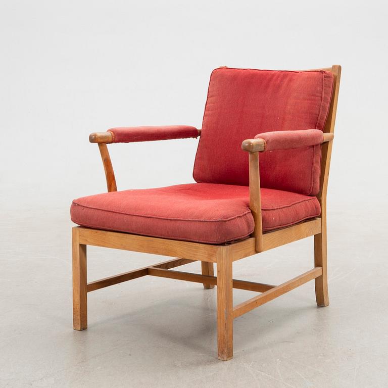 Josef Frank, fåtölj, modell "667", Svenskt Tenn, 1900-talets slut.