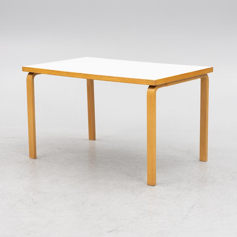 Alvar Aalto, a model 81 B table, Artek, Finland, second half of the 20th century.