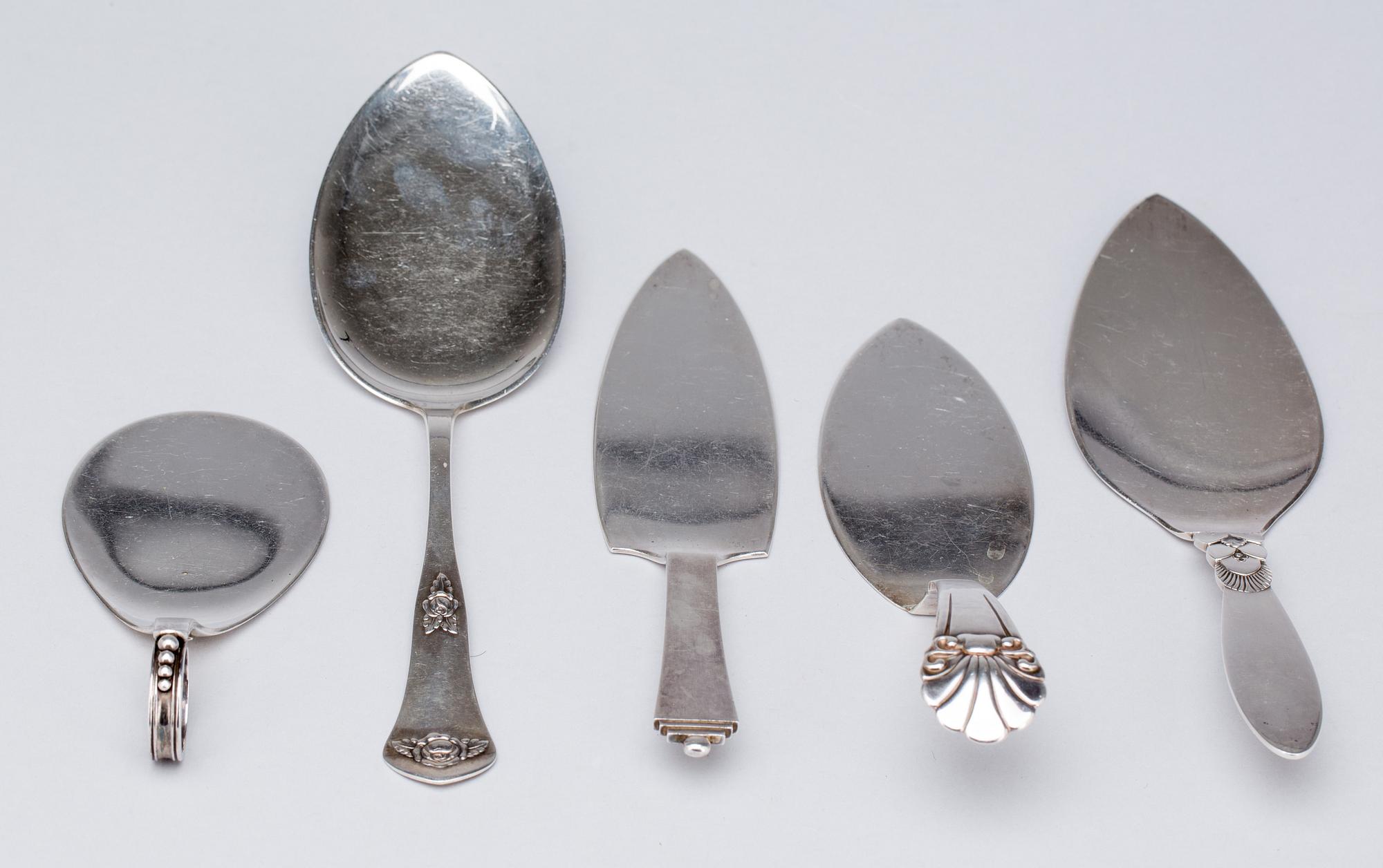 PARTI SILVER, div mästare, mestadels danska. Tot ca 1000g.
