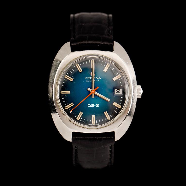 ARMBANDSUR, Certina Automatic DS-2, 1970-tal.