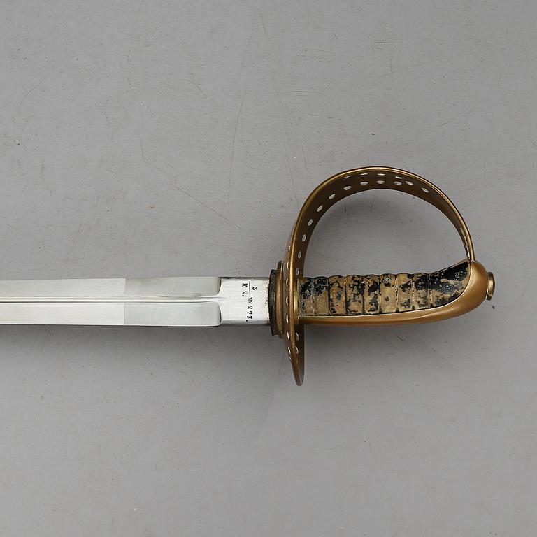 PALLASCH, m/1893, för kavalleriet.