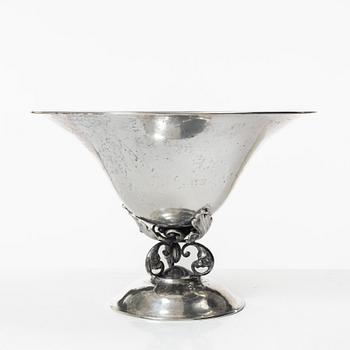 A Swedish silver bowl, mark of K Anderson, Stockholm 1930s.