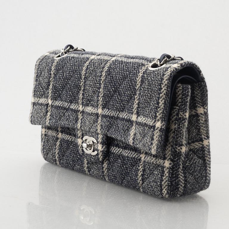 Chanel, A tweed "Medium Double Flap Bag", after 2022.