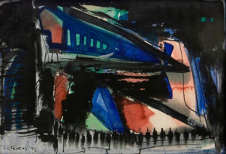 Theodoros Stamos, Untitled.