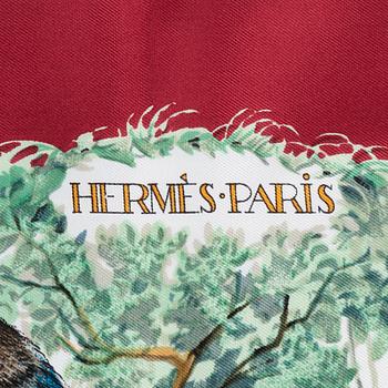Hermès, scarf, "Equateur".