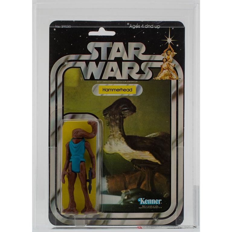 STAR WARS, Hammerhead, 21 back-a, AFA 85 NM+, Kenner 1979.