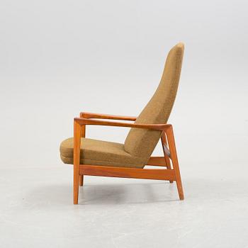 A FOLKE OHLSSON 'Duxiesta' teak armchair for Dux, Ljungs industier AB, Malmö, 1950's.