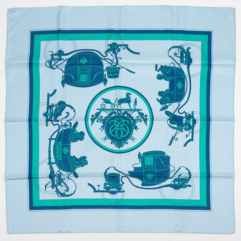 Hermès, scarf, "Ex Libris".