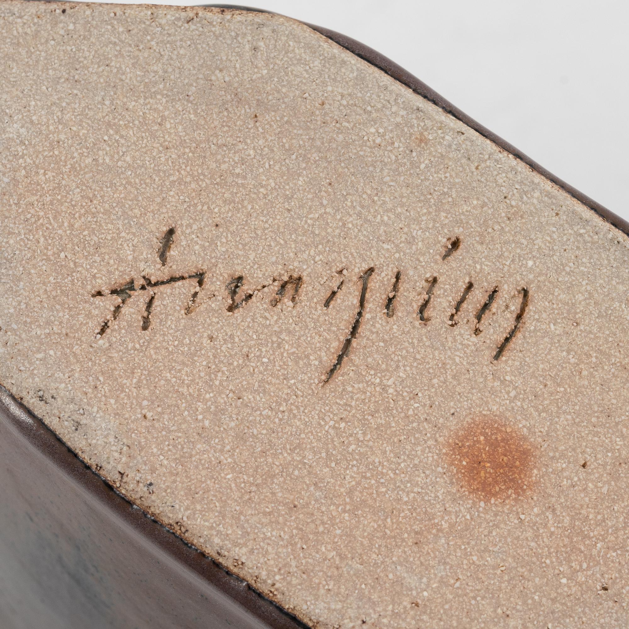 Tomas Anagrius, vas, stengods, Kvidinge.