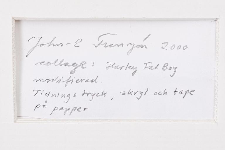 John-E Franzén, "Harley Fat Boy modifierad".