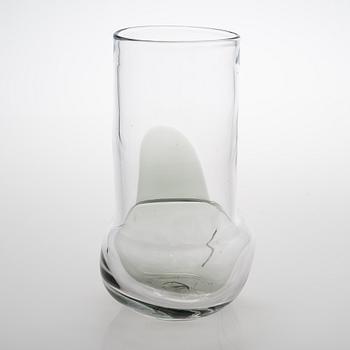 Sami Ruotsalainen, 'Pokaali', art glass object from the Äärillä series. Signed. Unique, 2017.