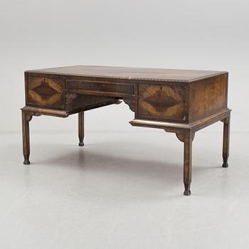 A 1930s writing desk.