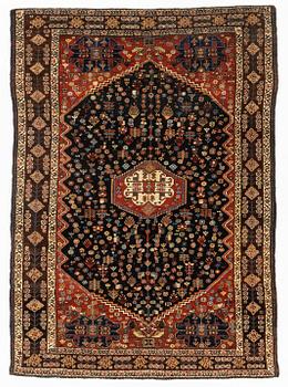 An antique/semi-antique Abadeh, ca 180 x 129 cm.