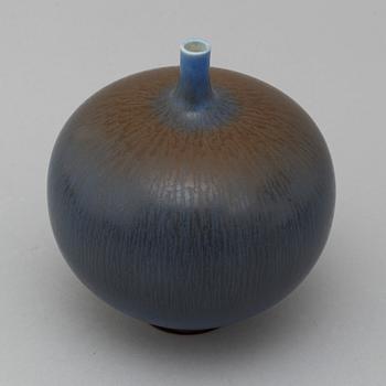 BERNDT FRIBERG, a stoneware vase from Gustavsberg studio, signed.