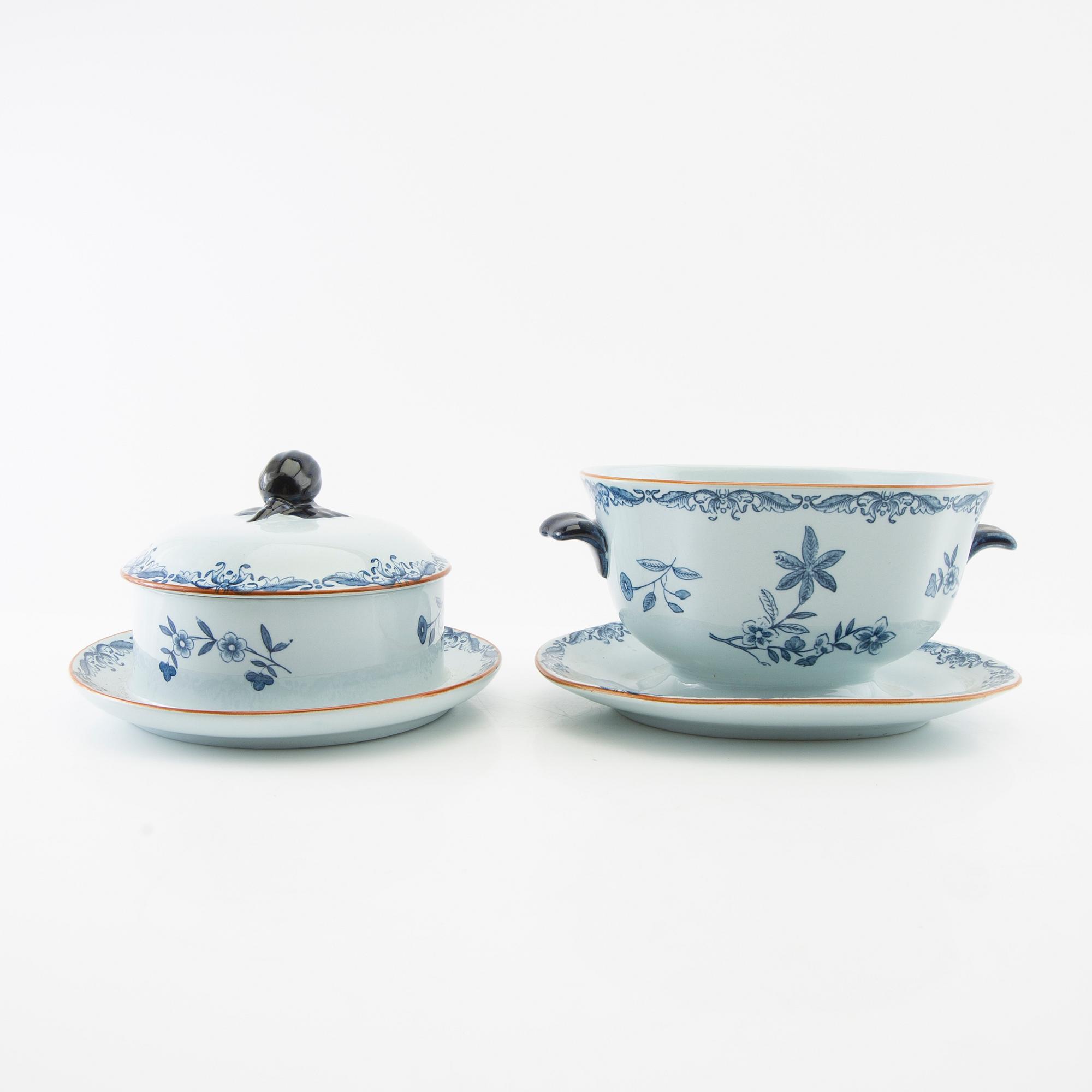 Service approx. 141 pcs "Ostindia" Rörstrand stoneware.
