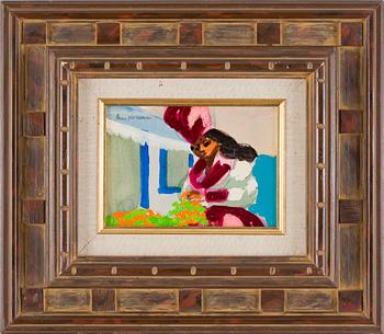 LARS NORRMAN Olja på pannå, 3 st, sign.