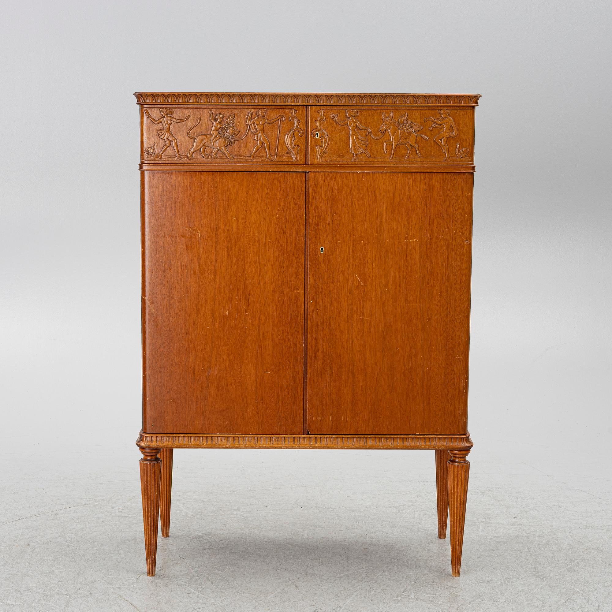 A cabinet, around the mid-20th century.