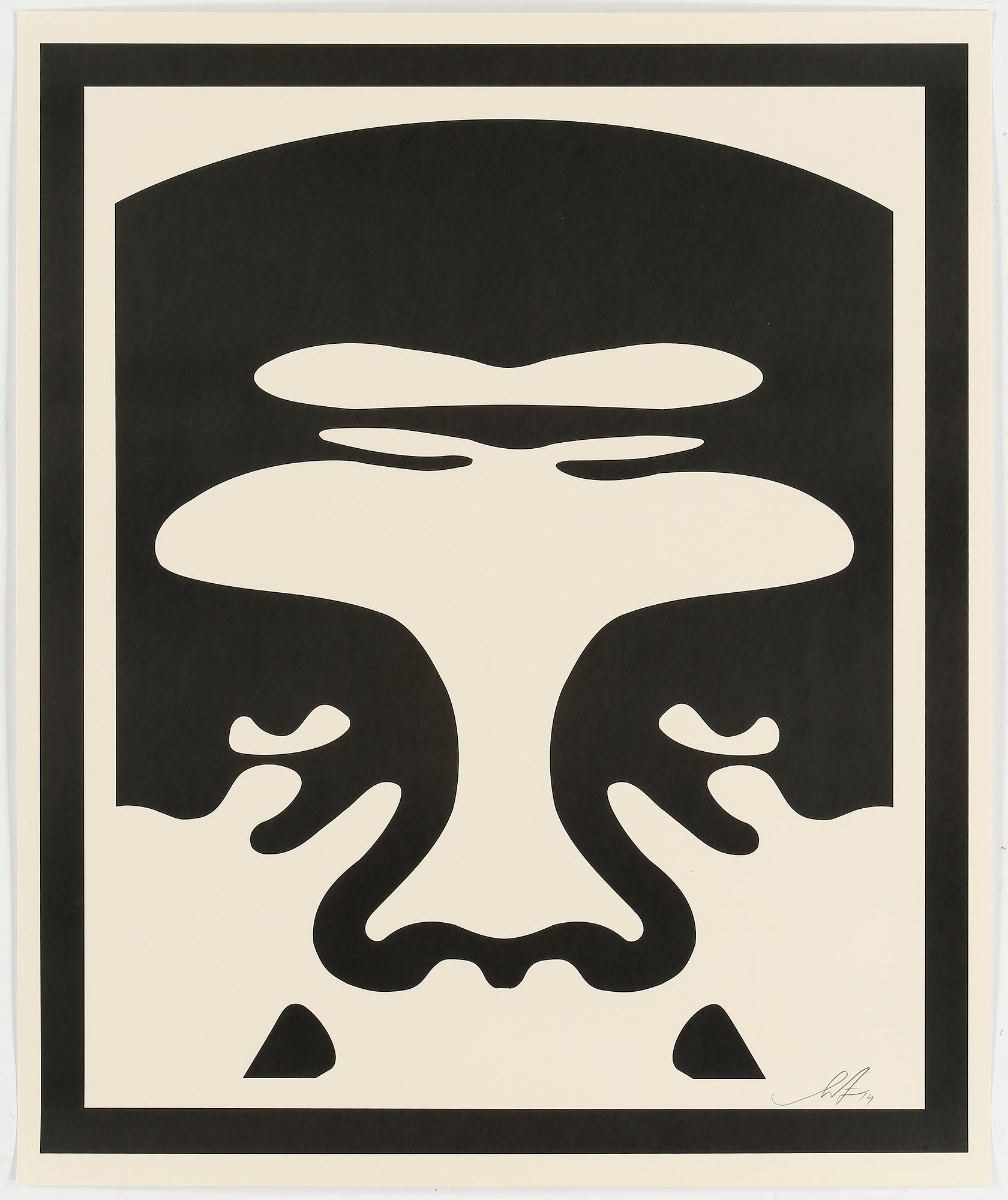 SHEPARD "OBEY" FAIREY, grafiska blad, 3 st, signerade och daterade -14.