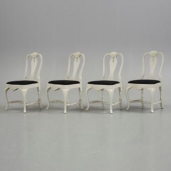 STOLAR 4 st, rokokostil, 1900-talets början.