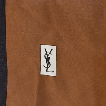 SCARVES, 4 st, silke, Gianni Versace, Cartier, YSL.