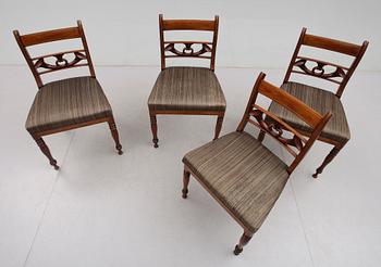 STOLAR, 4 st, senempire, 1800-talets mitt.